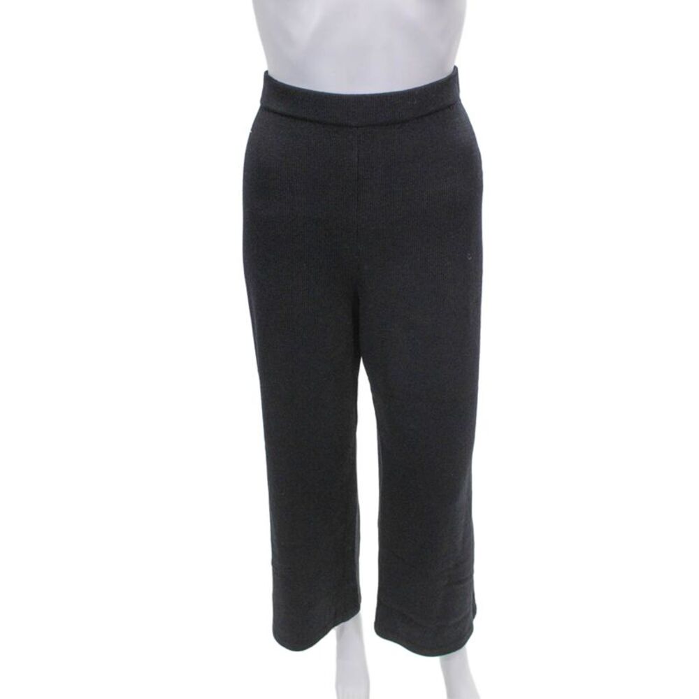 St. John Collection By Marie Gray Women Dress Pants Black Wool Pull On Size 6